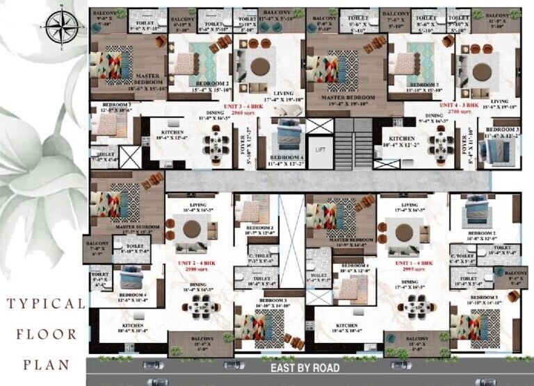 Kings Acropolis Floor Plans