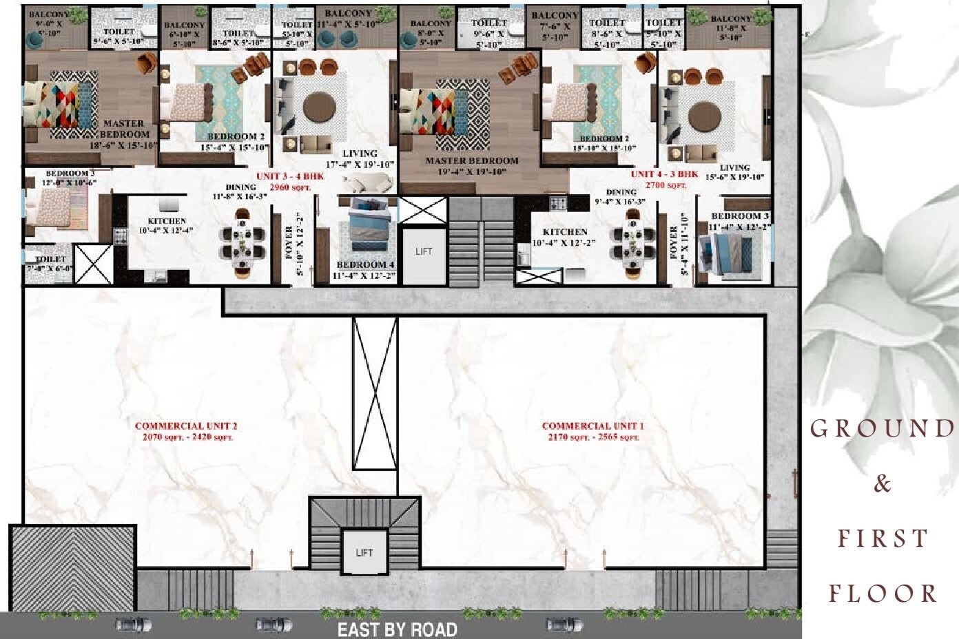 Kings Acropolis Floor Plans