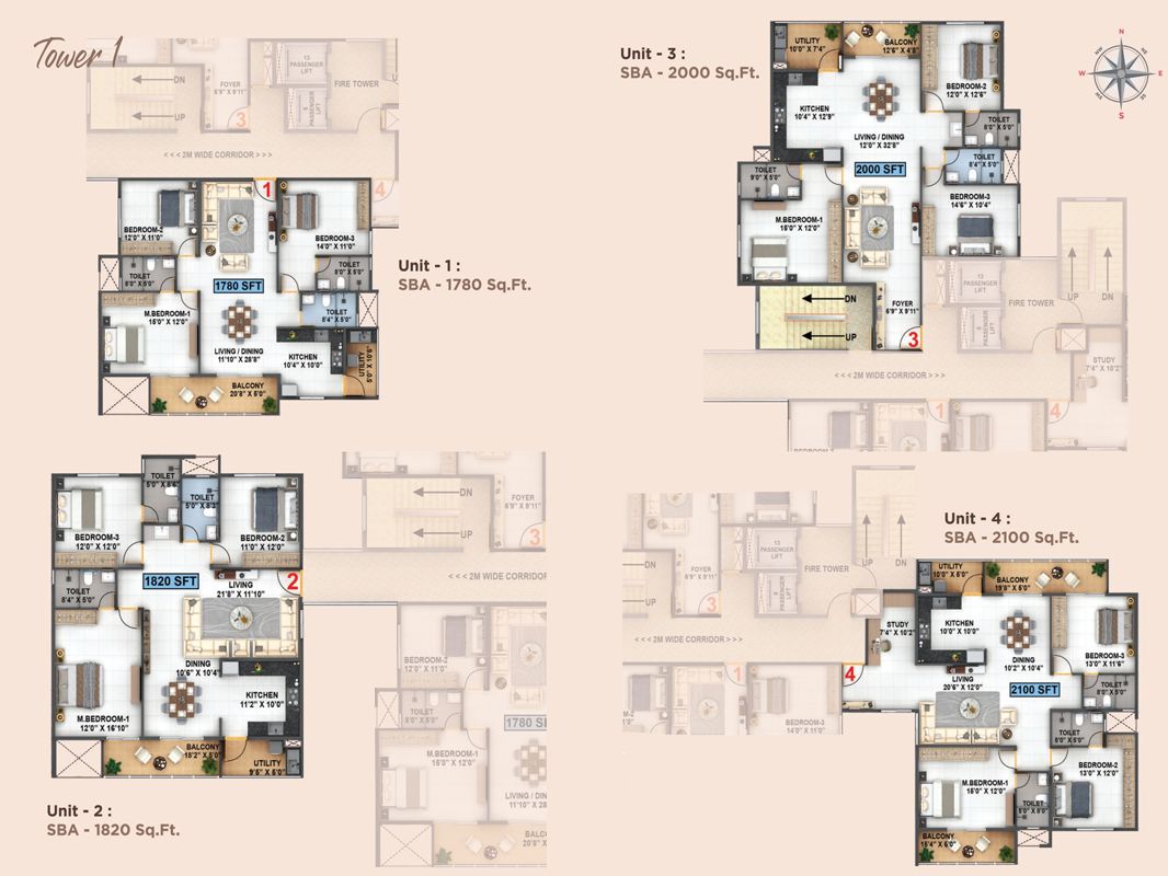 Klassik Exotica Floor Plans 2