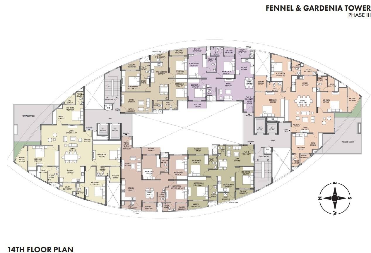 Klassik Landmark Floor Plans 1