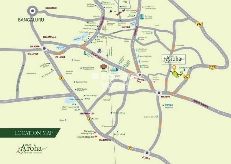 KNS Aroha Location Image