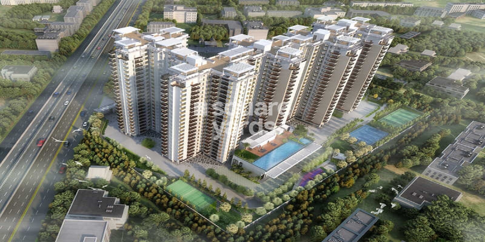 Kolte Patil iTowers Exente Entrance View 1