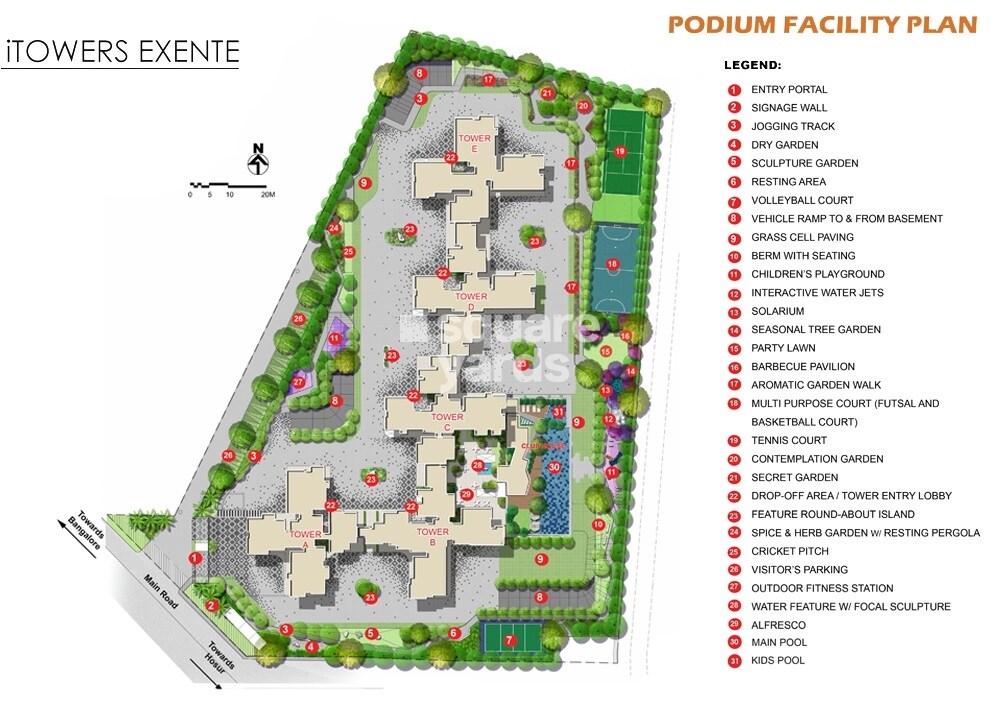 Kolte Patil iTowers Exente Master Plan 1