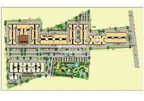 kolte patil surabhi apartment project master plan image1