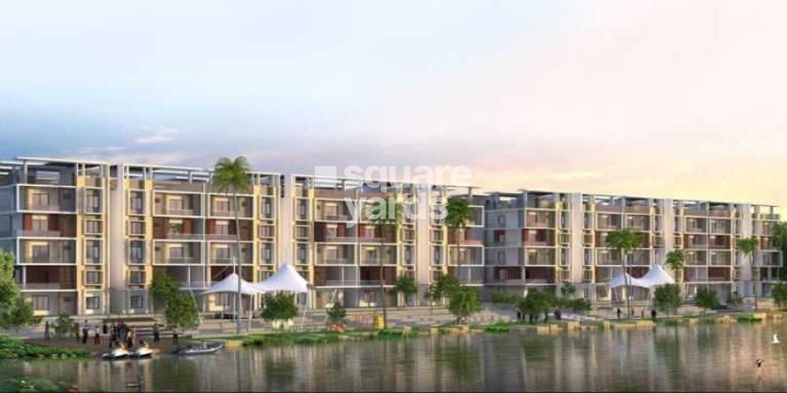 Krishna Aquabay Entrance View