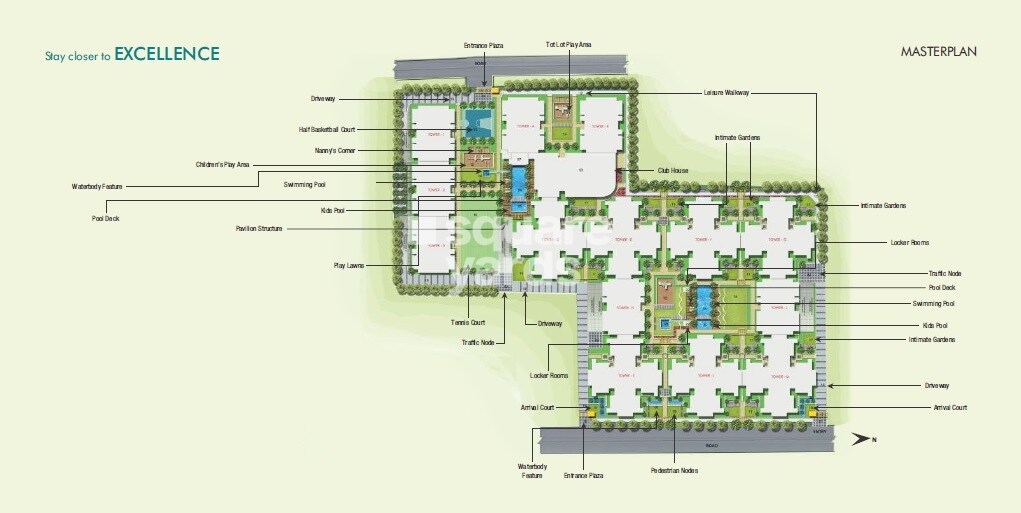 Krishna Mystiq Master Plan Image