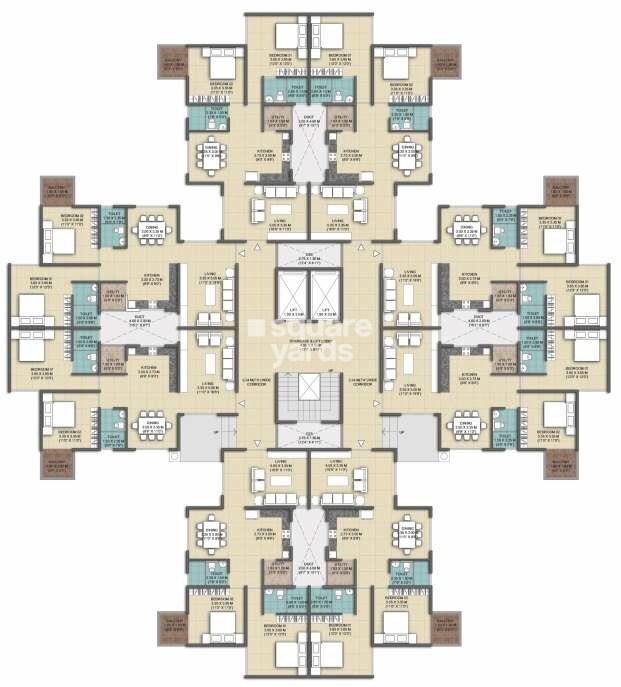 Krishna Mystiq Floor Plans 1
