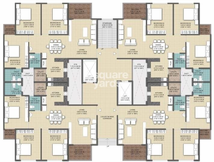Krishna Mystiq Floor Plans 2