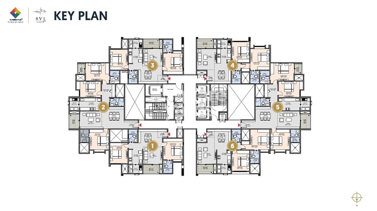 Krishvi BVL Statura Floor Plans