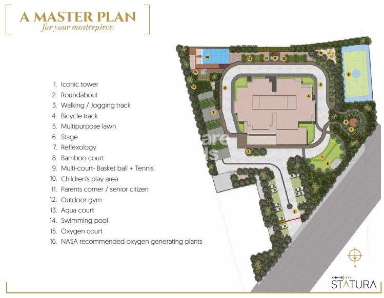 Krishvi BVL Statura Master Plan Image