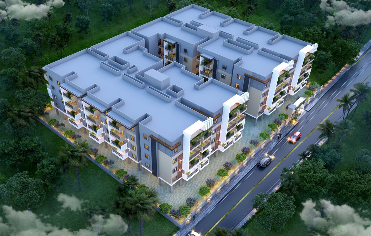 Kriti Aakruthi Nest Tower View