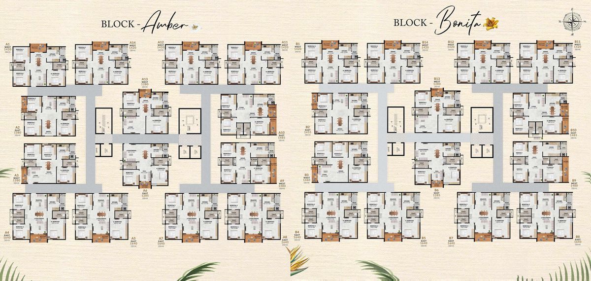 KSR Havena Floor Plans
