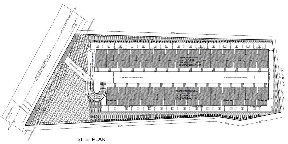 Kumar-Palazzio_a large building with a clock on it