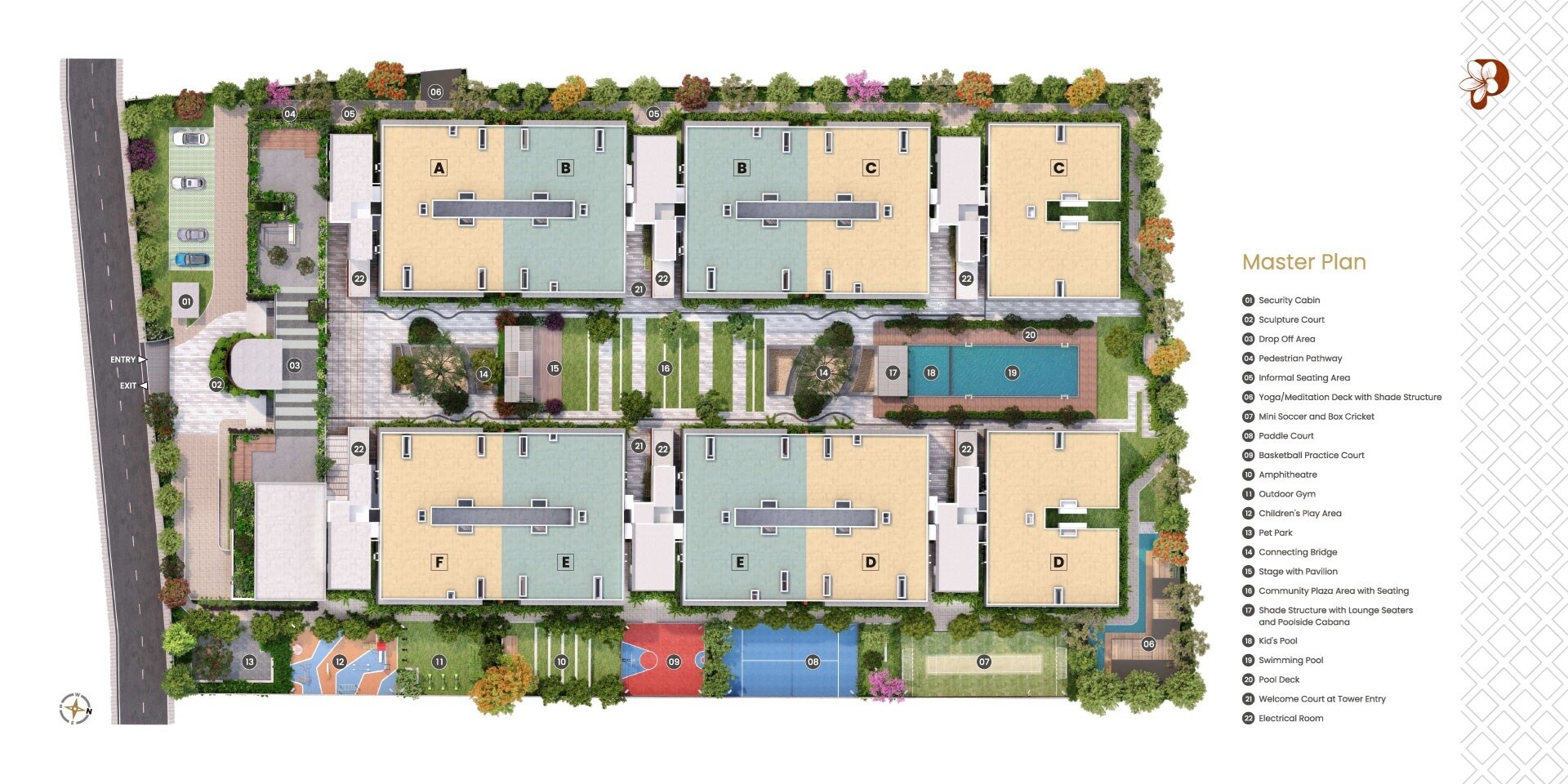 Kumar Plumeria Master Plan 1