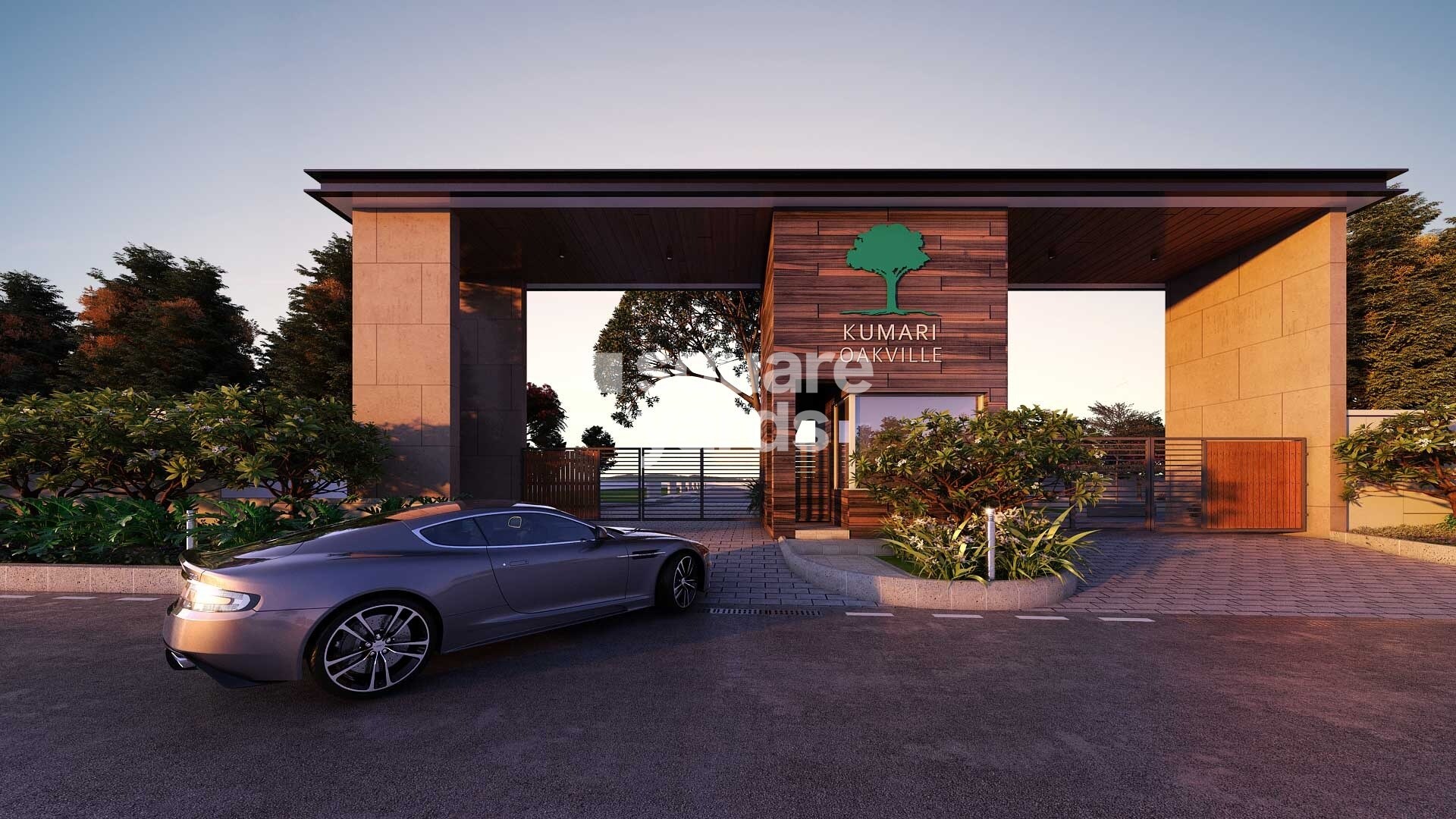 Kumari Oakville Villas Entrance View
