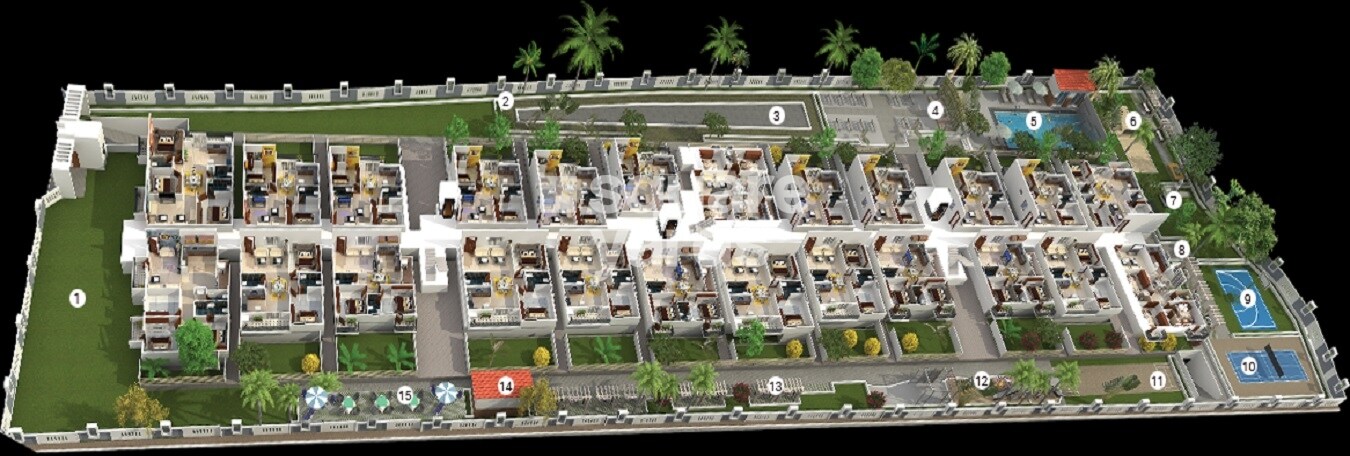 Kumari Woods And Winds Master Plan Image