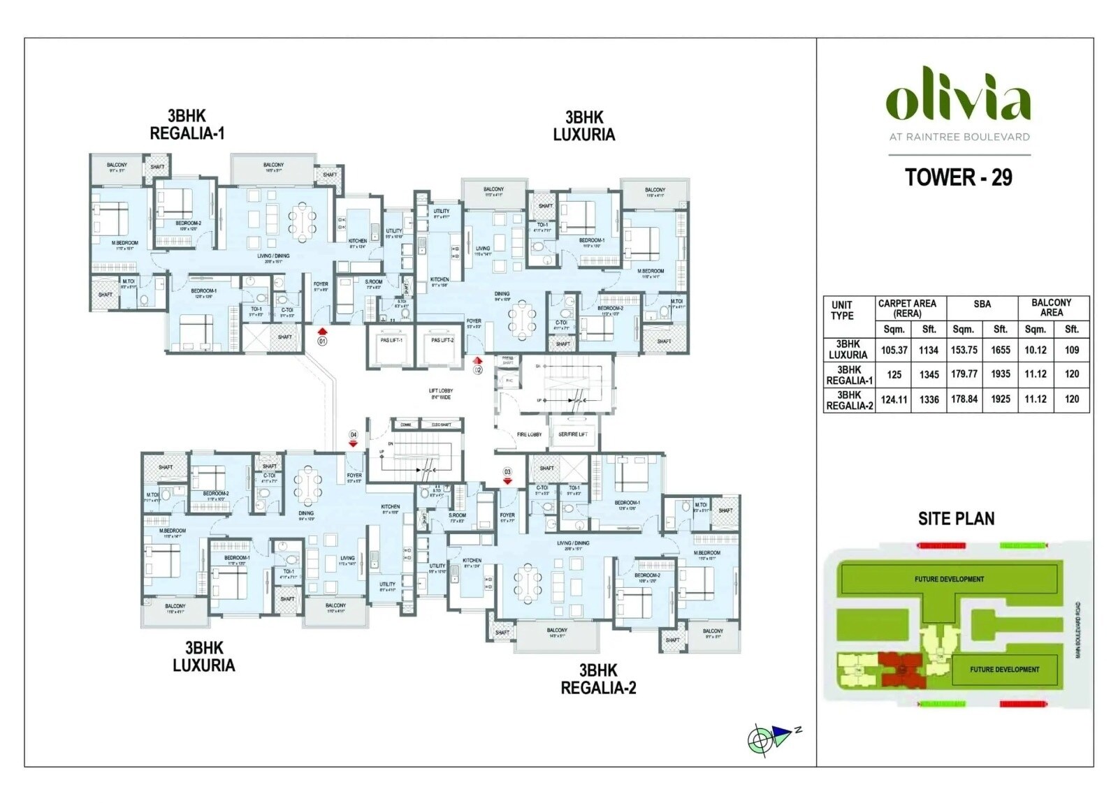 L&T Raintree Boulevard Floor Plans 2