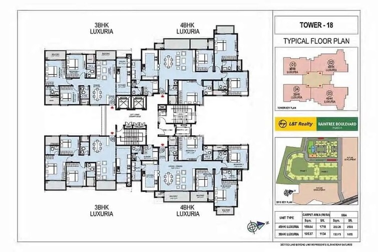 L&T Raintree Boulevard Floor Plans 3