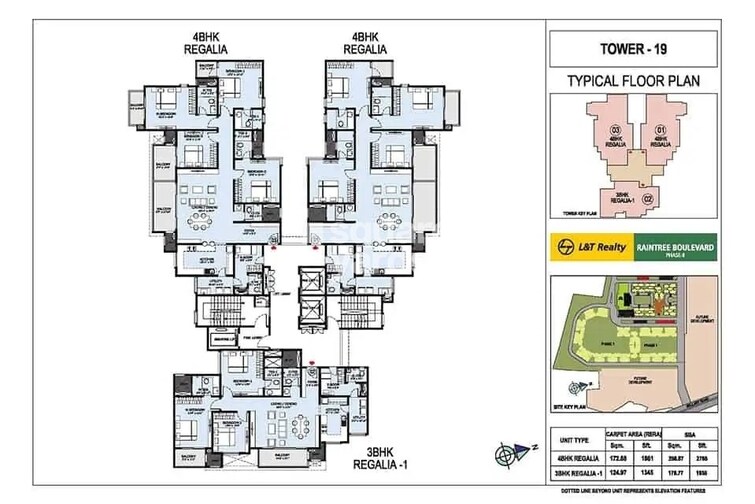 L&T Raintree Boulevard Floor Plans 4