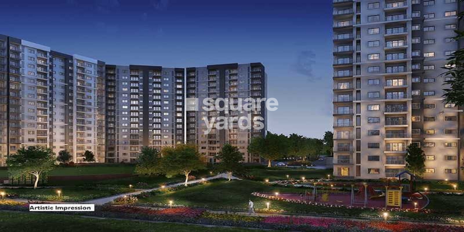 Rental 4 Bedroom 1935 Sq.Ft. Apartment in L&T Raintree Boulevard, Hebbal Bangalore 6675598