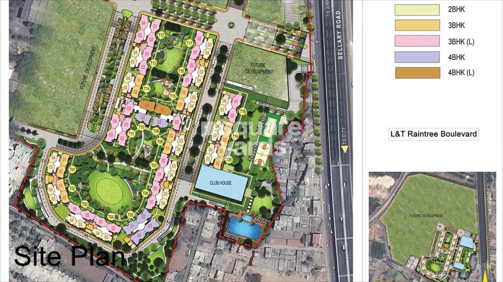 LnT Raintree Boulevard Master Plan Image