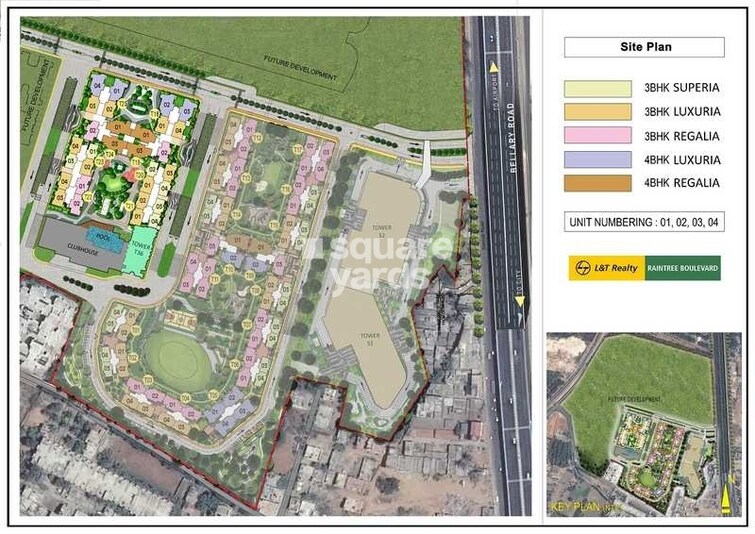 L&T Raintree Boulevard Master Plan Image