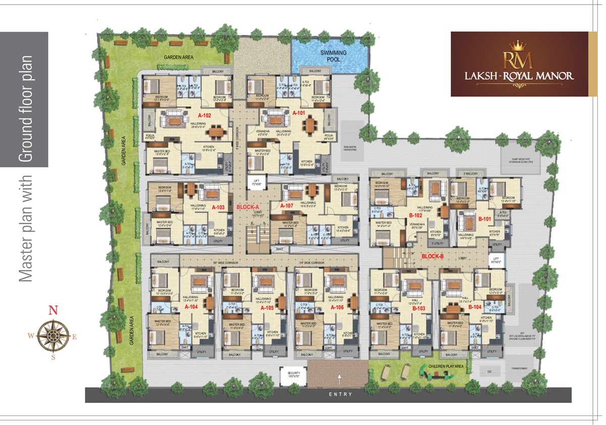 Laksh Royal Manor Master Plan Image