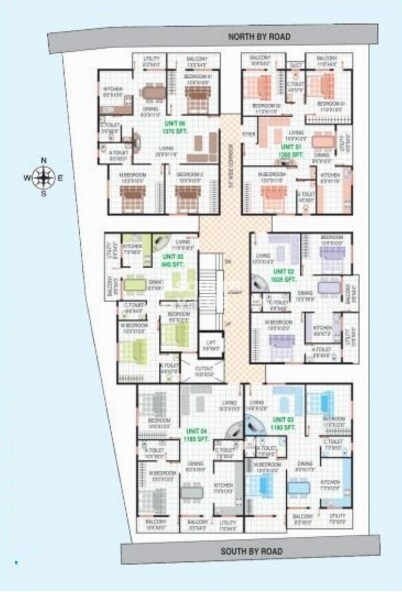 Lavanya May Flower Residency Master Plan 1