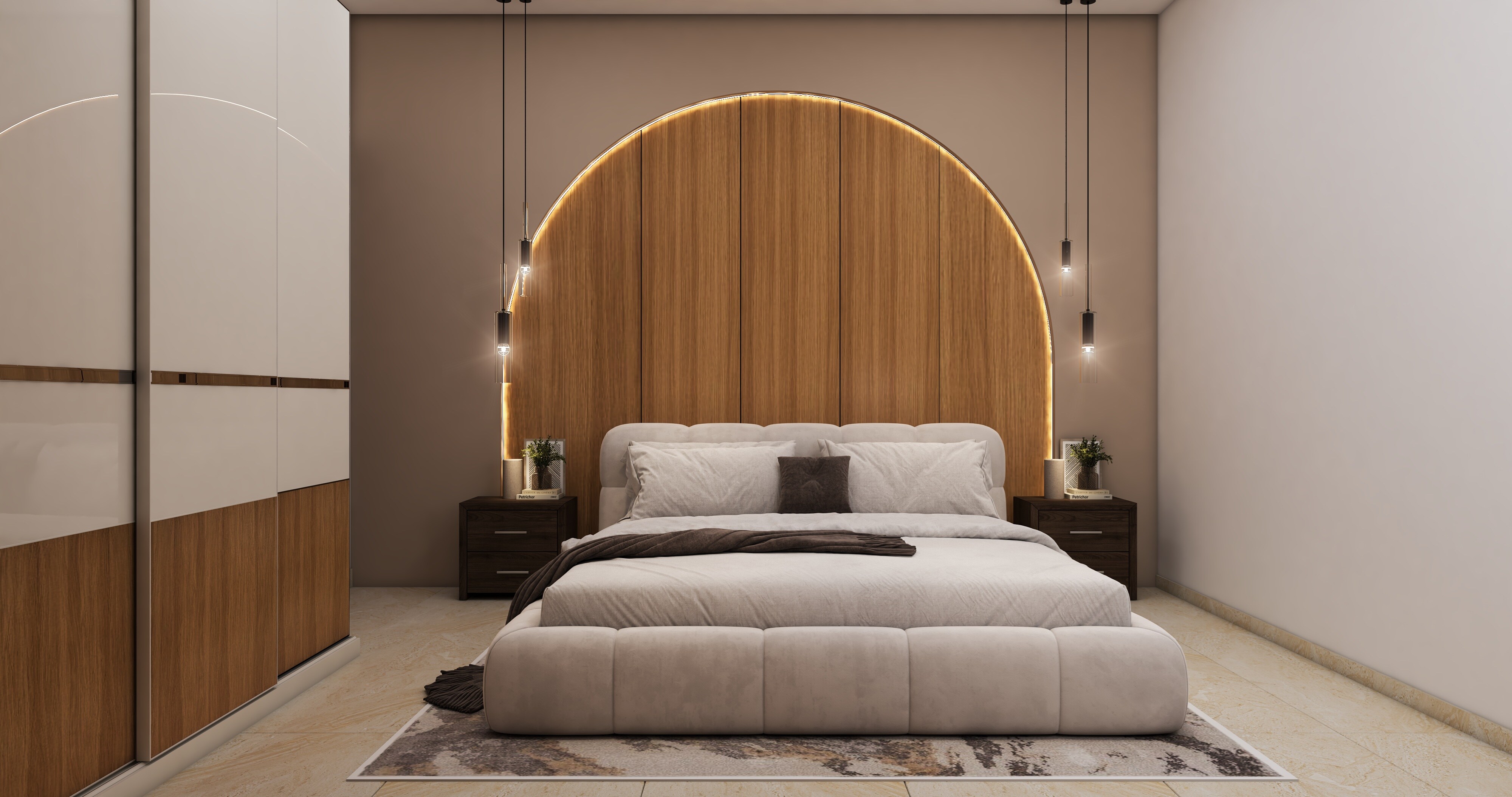 Leafy Delight Apartment Interiors