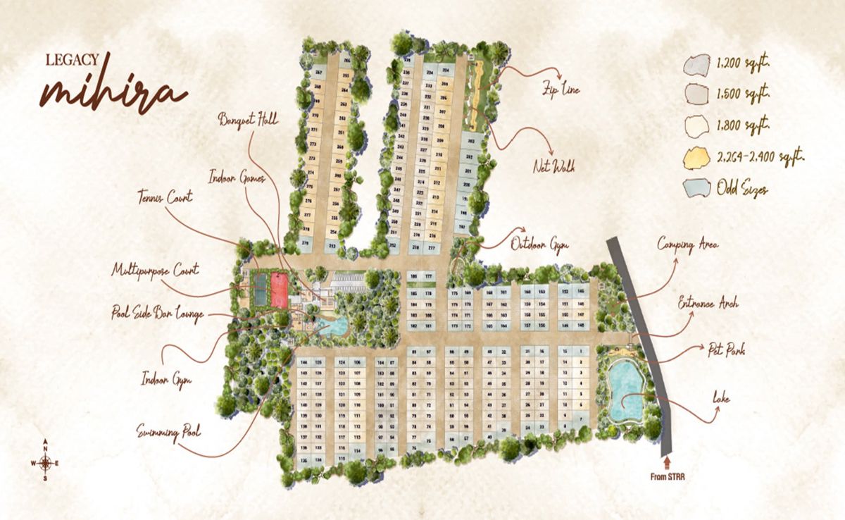 Legacy Mihira Master Plan Image