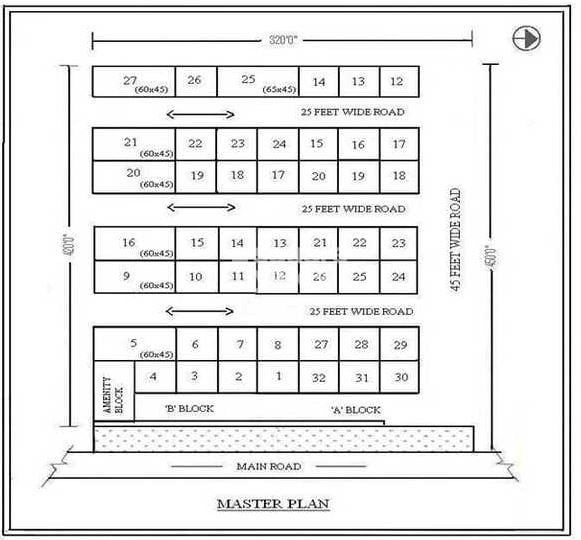 Leglo Krishna Kuteer White House Master Plan 1