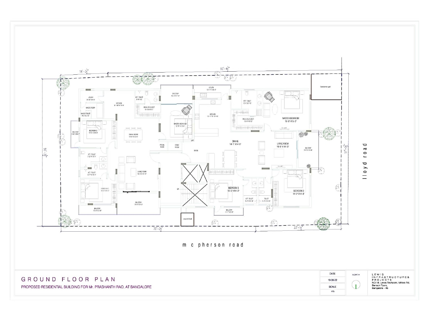 Lewis No 12 Lloyds Road Floor Plans