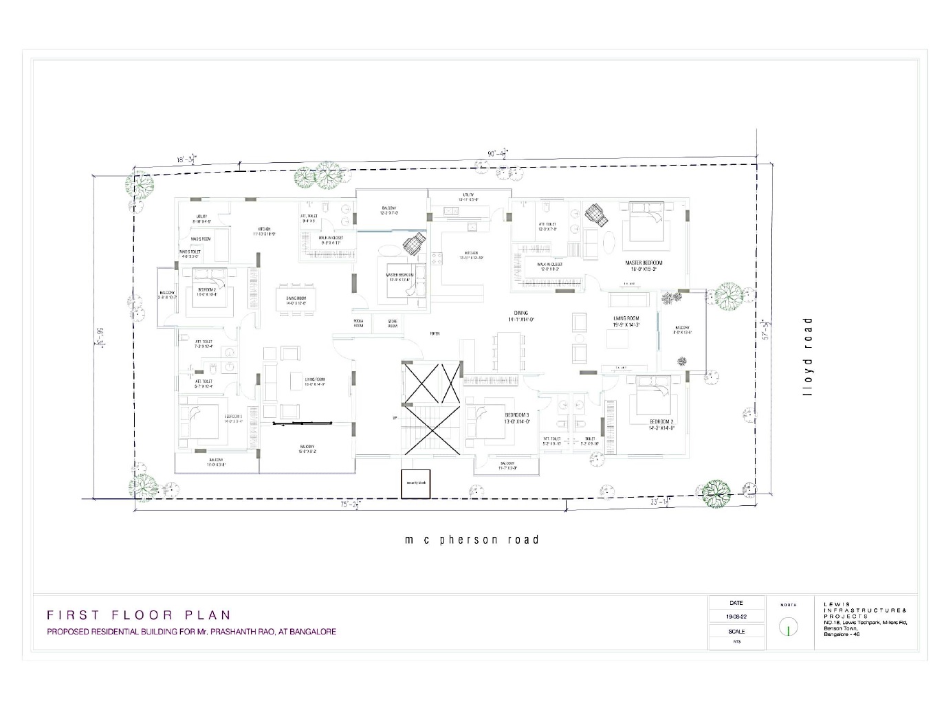 Lewis No 12 Lloyds Road Floor Plans