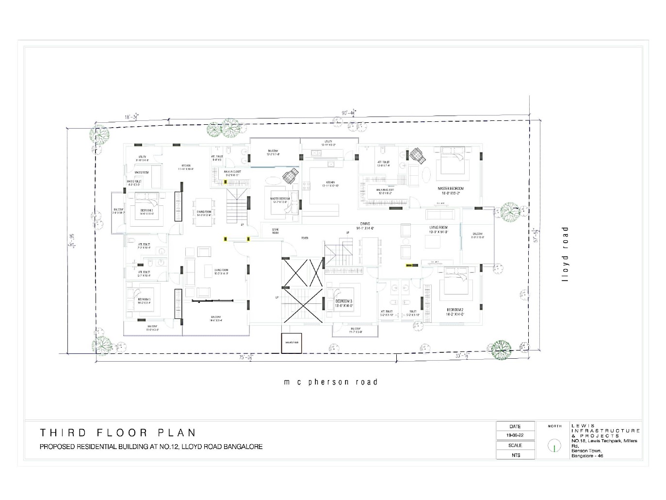 Lewis No 12 Lloyds Road Floor Plans