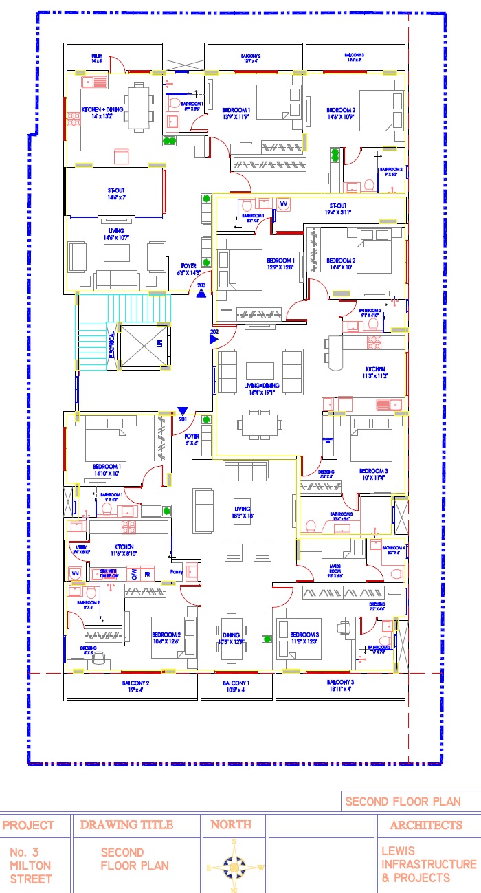 Lewis No 3 Milton Street Floor Plans