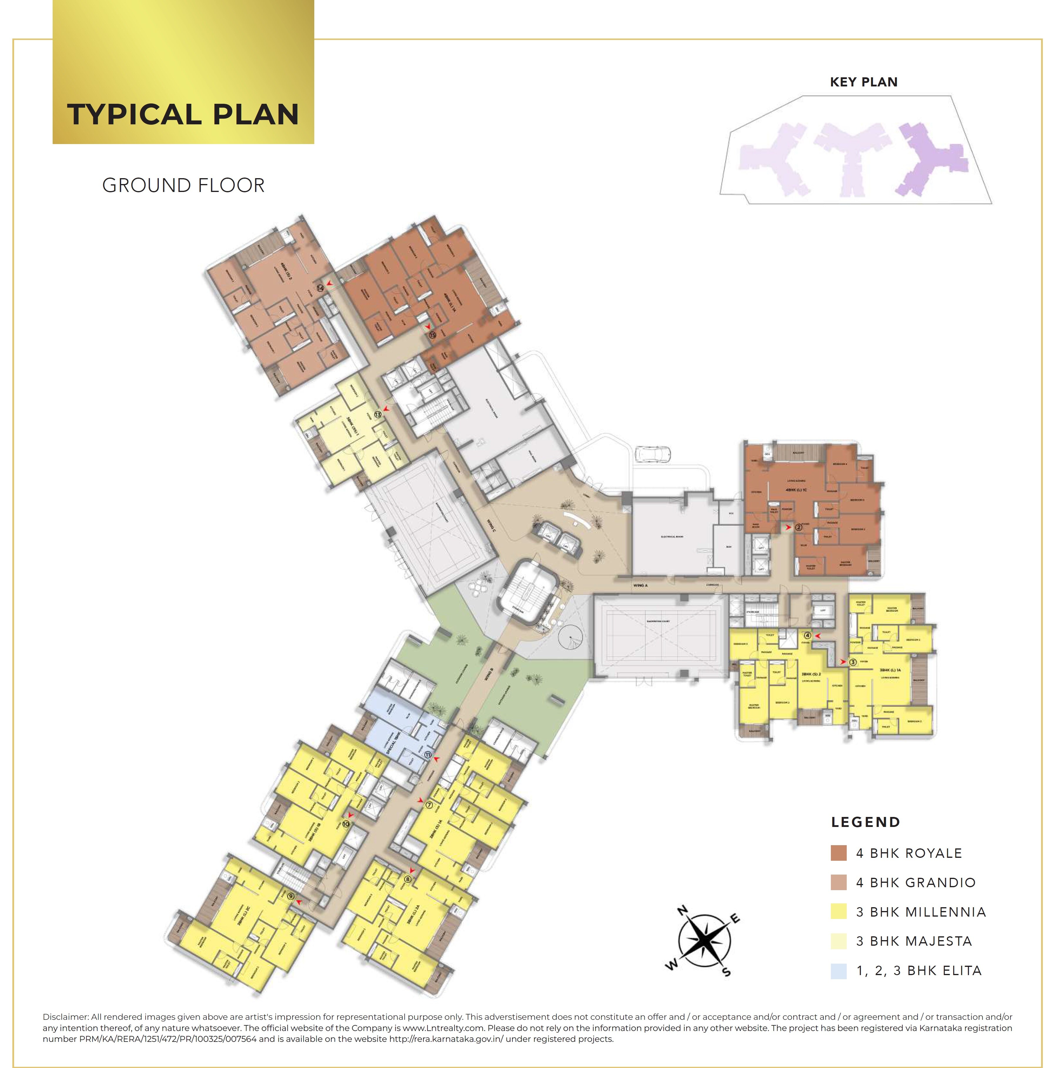 LnT Elara Celestia Floor Plans 1