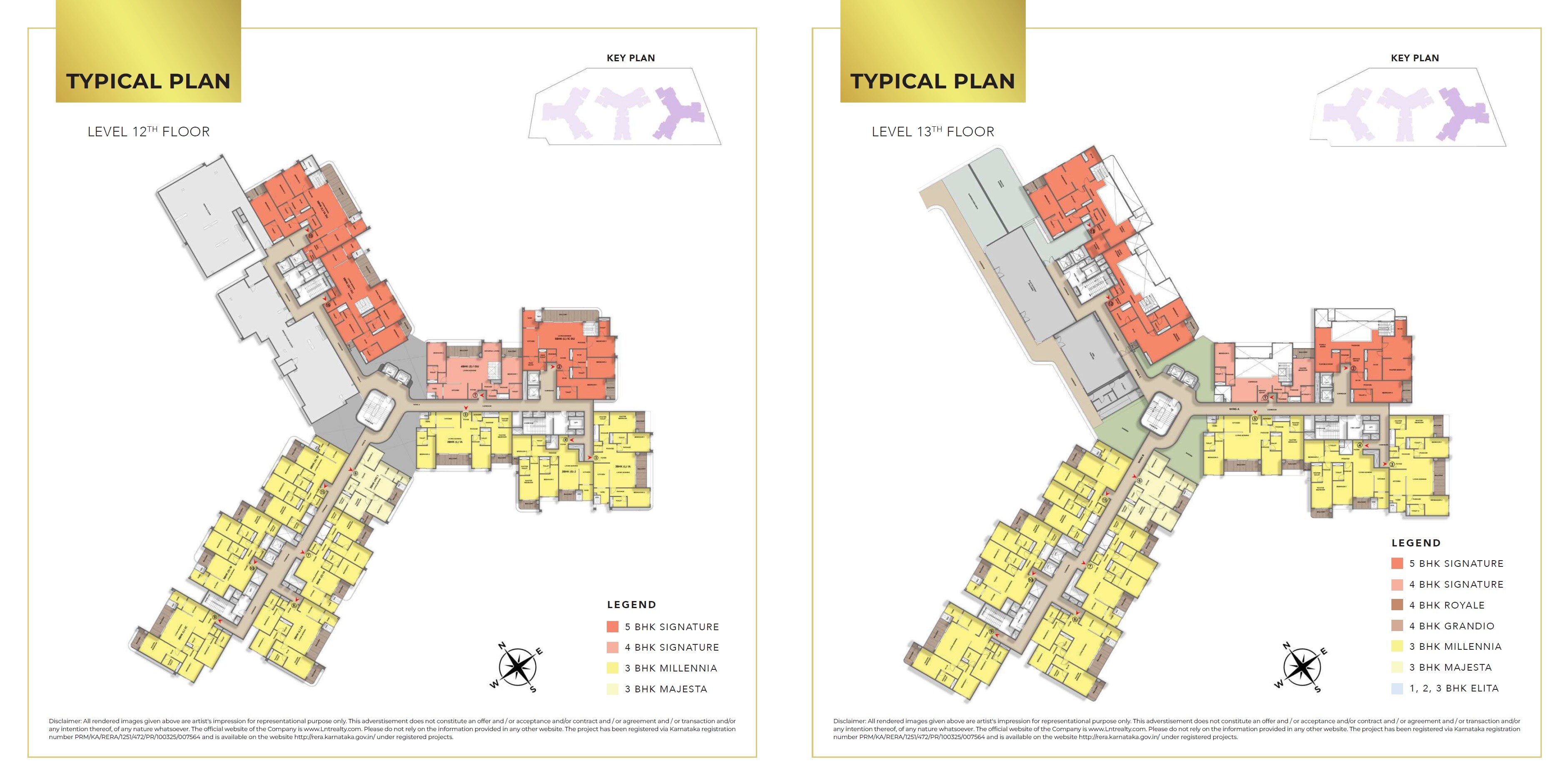LnT Elara Celestia Floor Plans 3