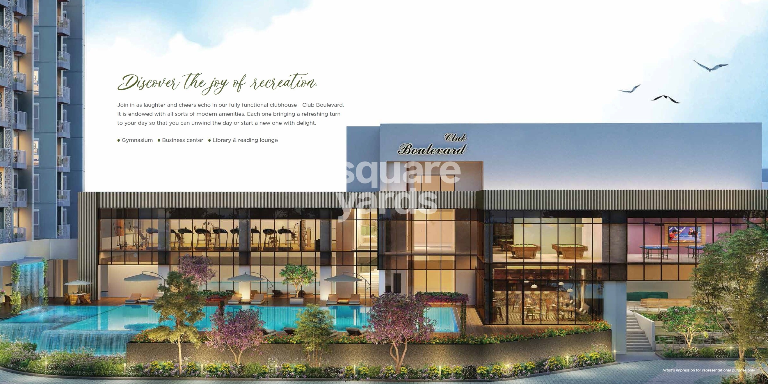 LnT Raintree Boulevard Clubhouse External Image