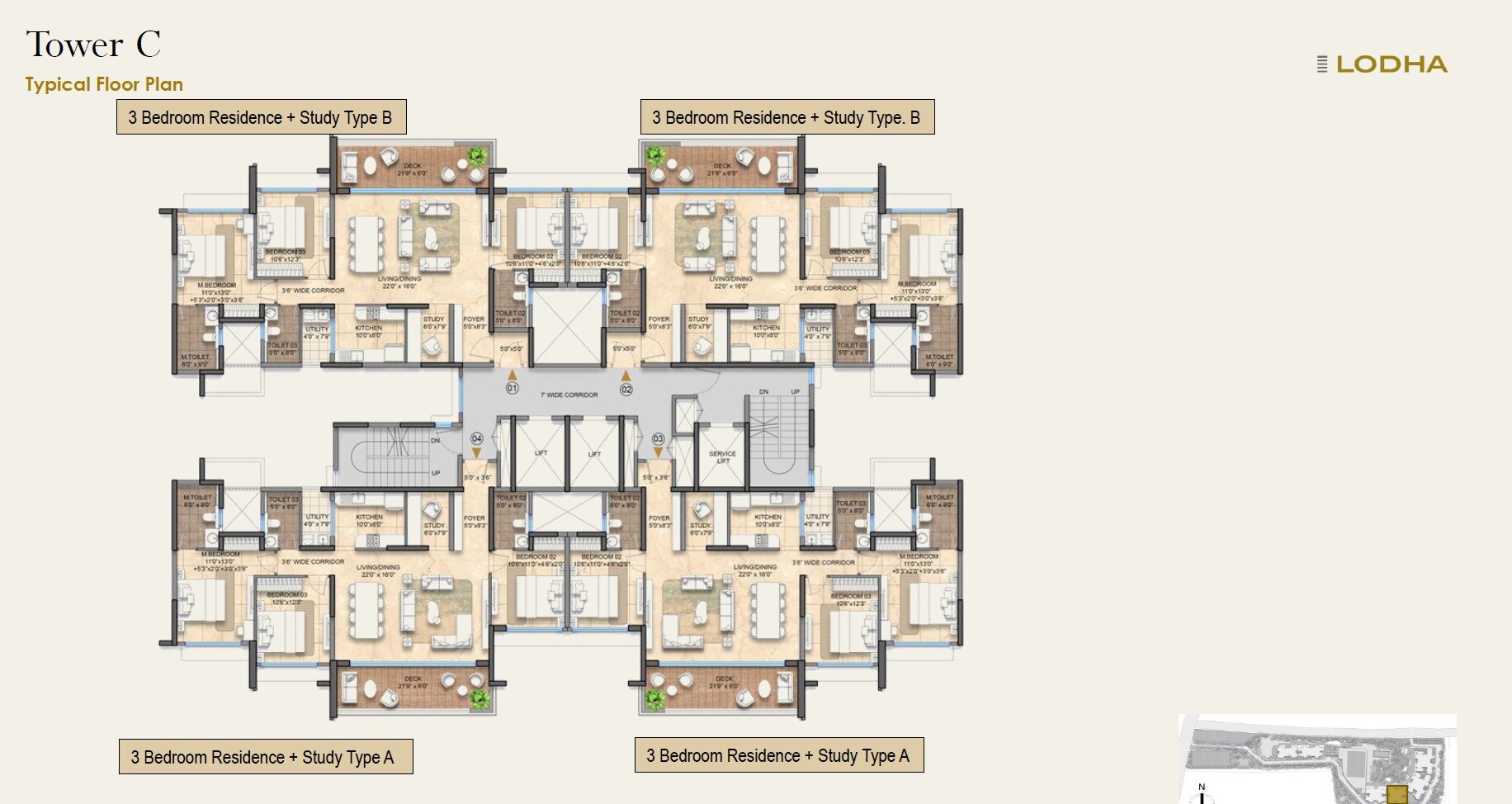 Lodha Haven Floor Plans 2