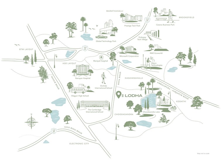 Lodha Haven Location Image 2