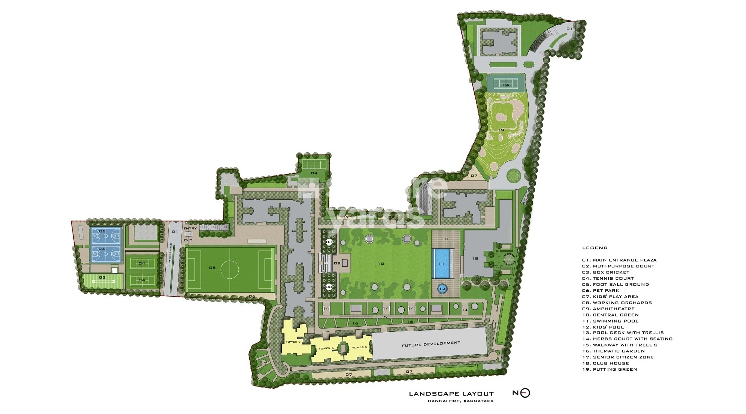 Lodha Mirabelle Master Plan Image