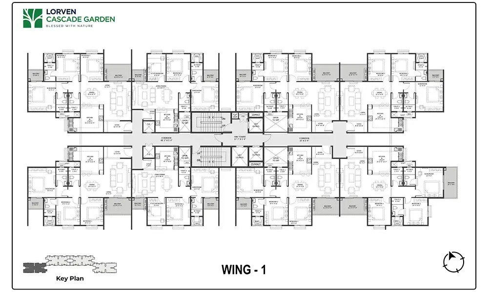 Lorven Cascade Garden Floor Plans 1