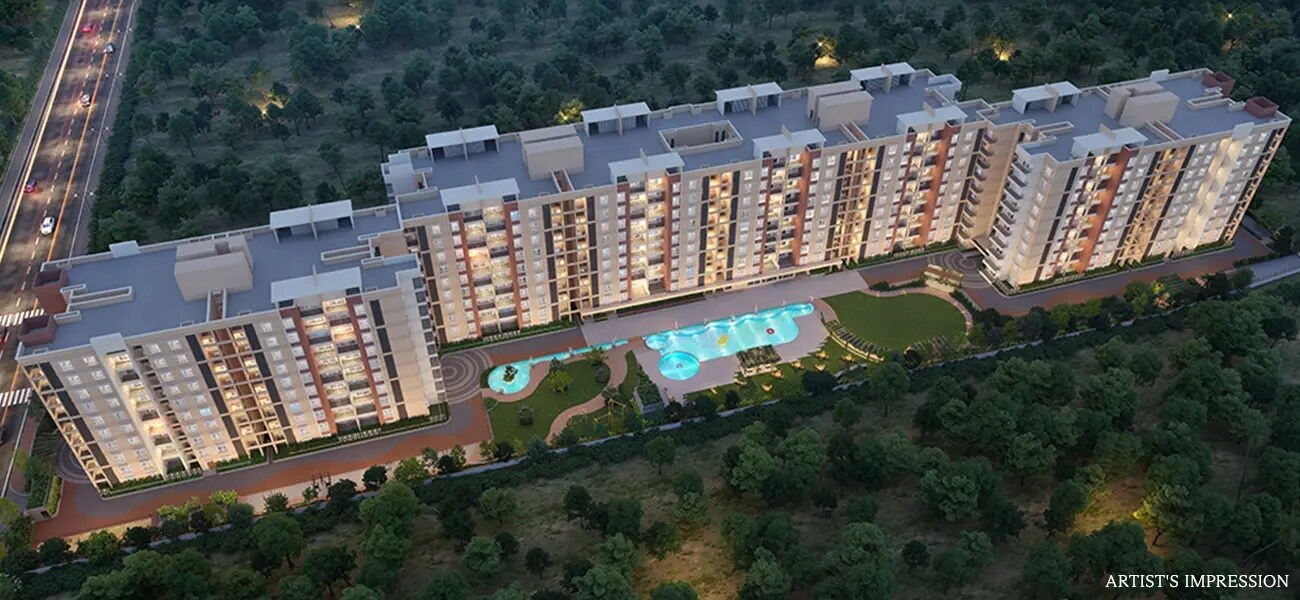 Lorven Cascade Garden Tower View