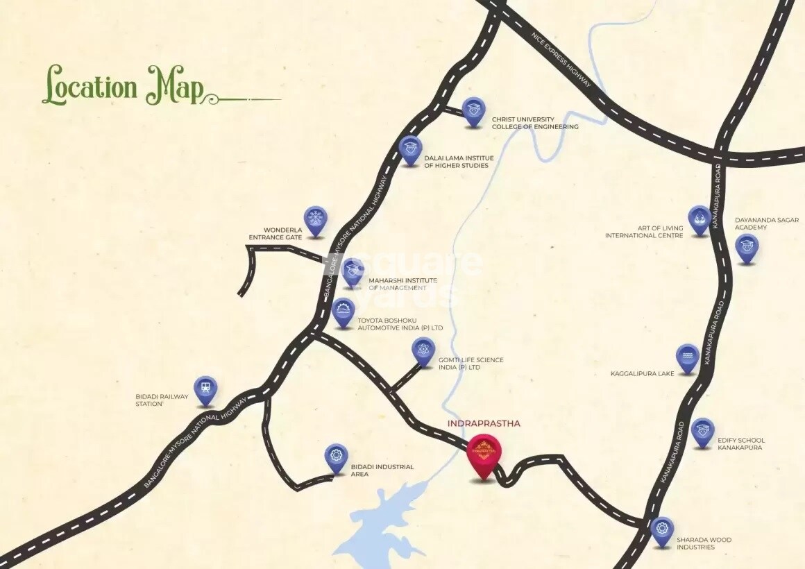 LTG Aishwarya Indraprastha Location Image