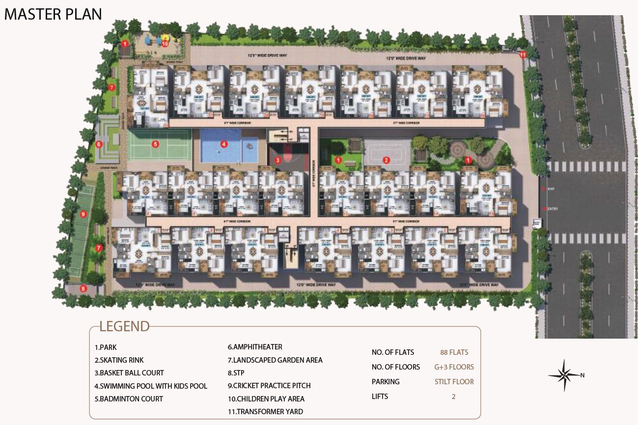 Luxury Mark Opera Master Plan 1