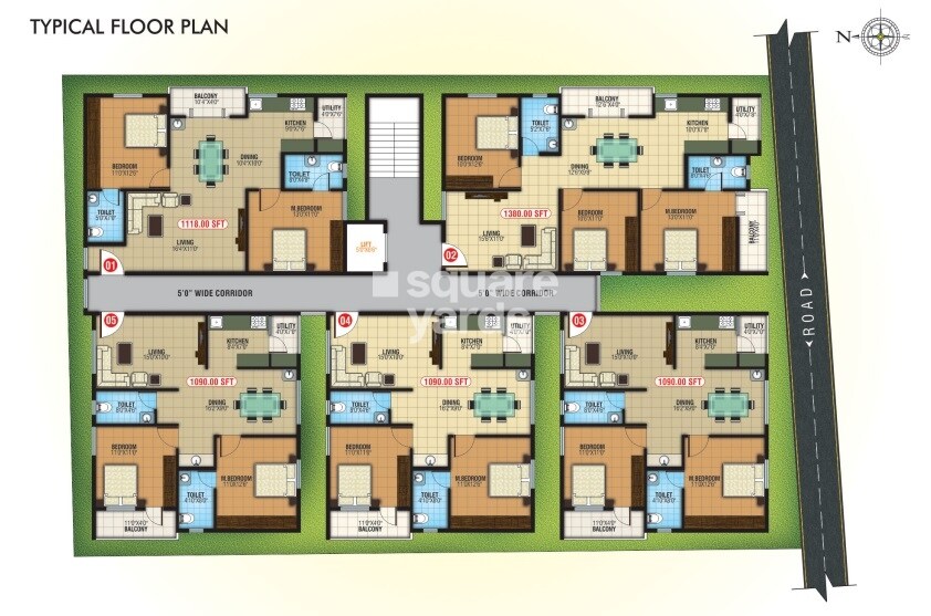 Maa Srinivasam Floor Plans