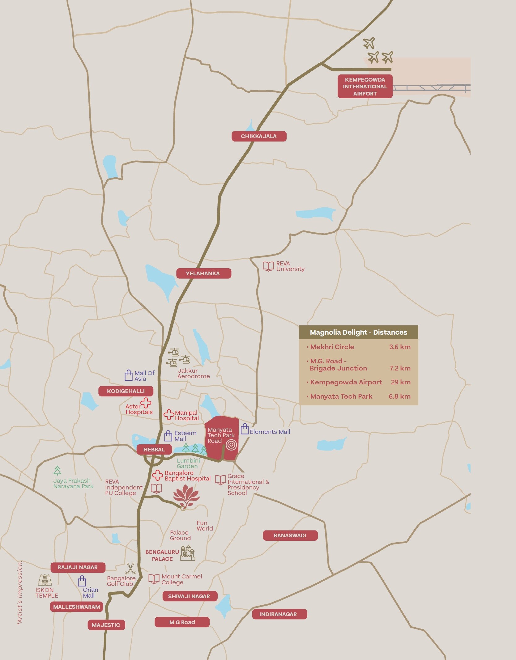 Magnolia Delight Location Image