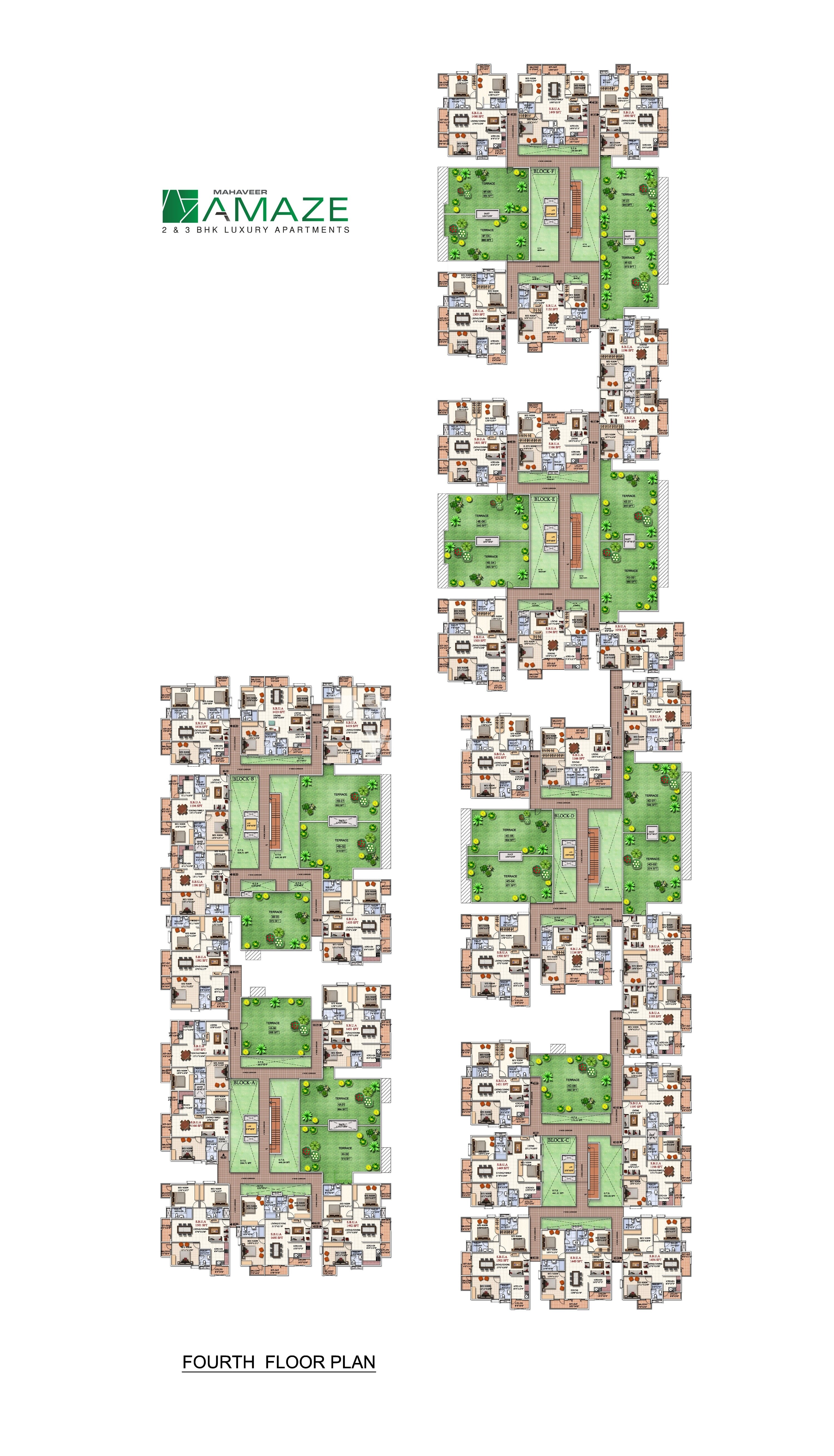 Mahaveer Amaze Bangalore Master Plan 1