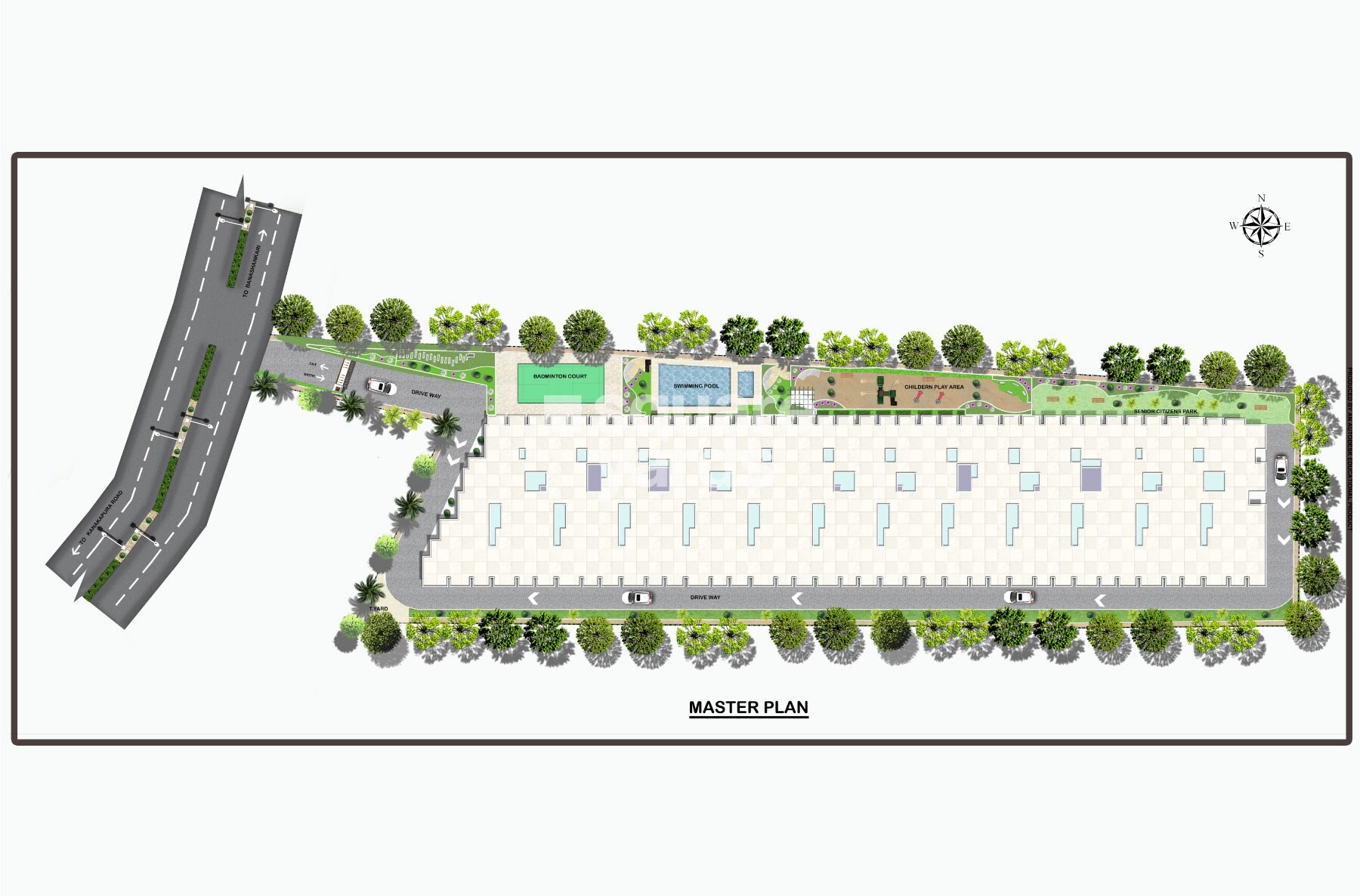 Mahaveer Carnation Master Plan Image