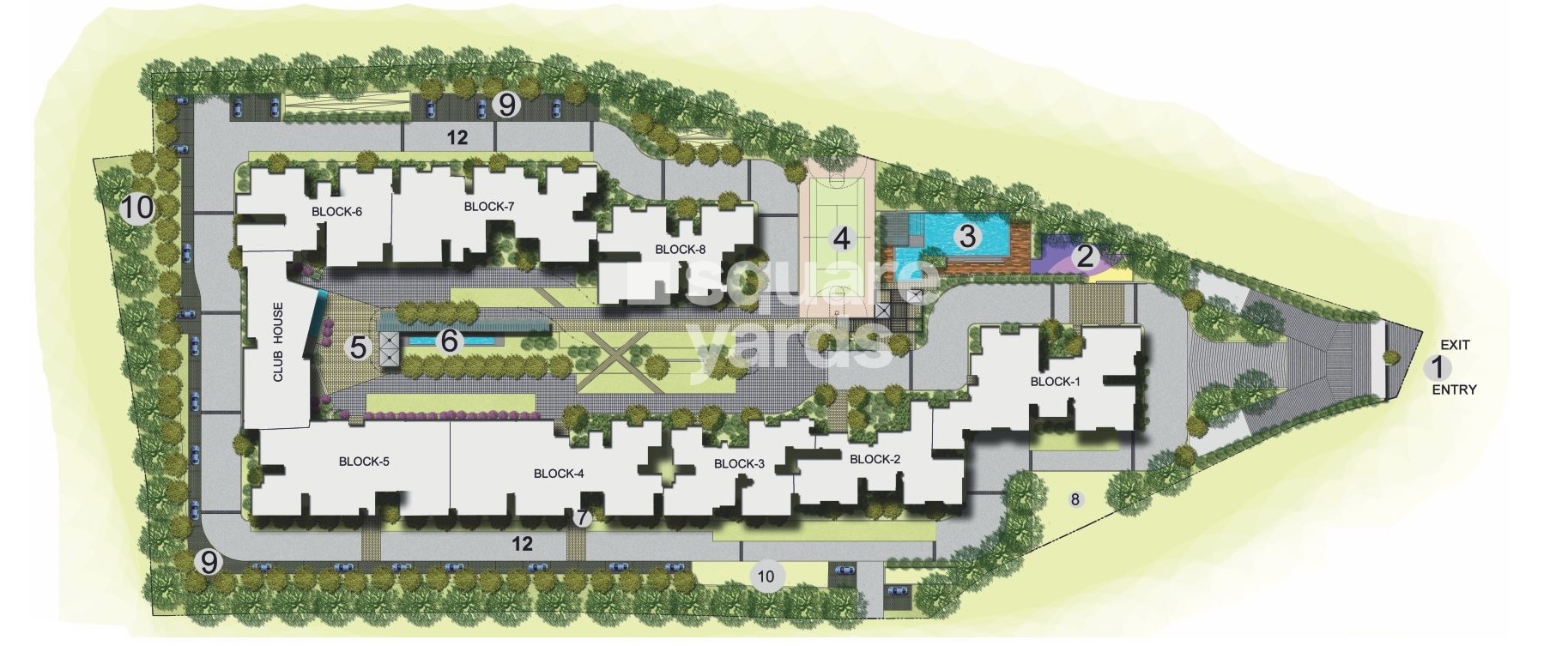 Mahaveer Celesse Master Plan Image